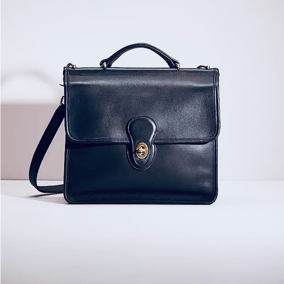 Coach Handbags - COACH Vintage Willis Bag, Forever Legacy Collection, Black